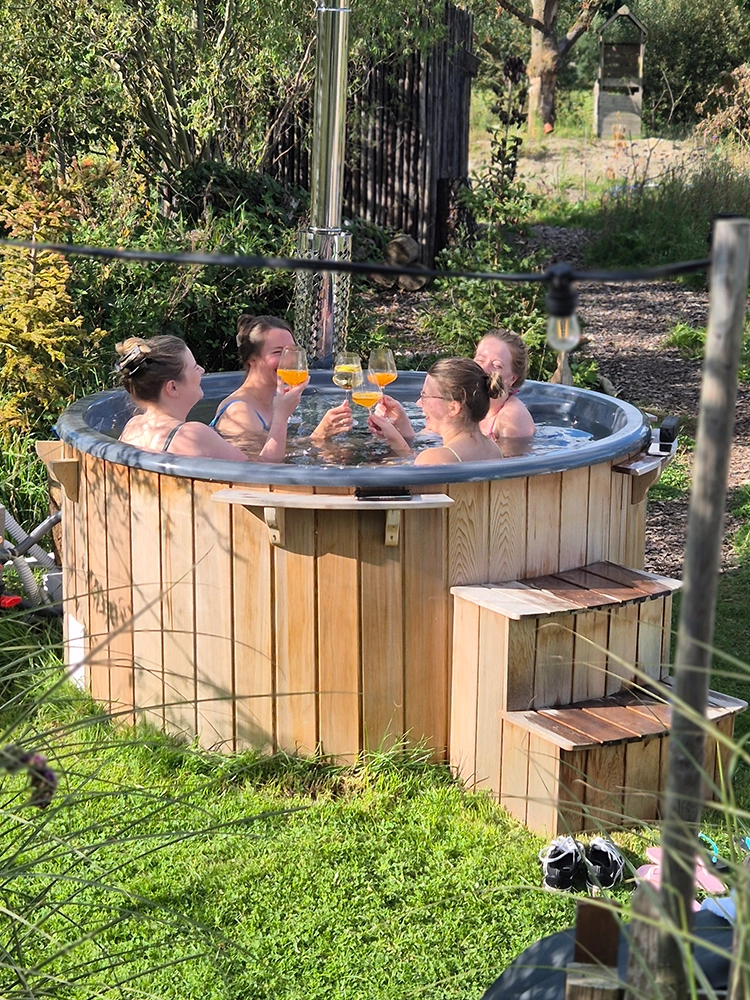 Hottub is optioneel bij te boeken