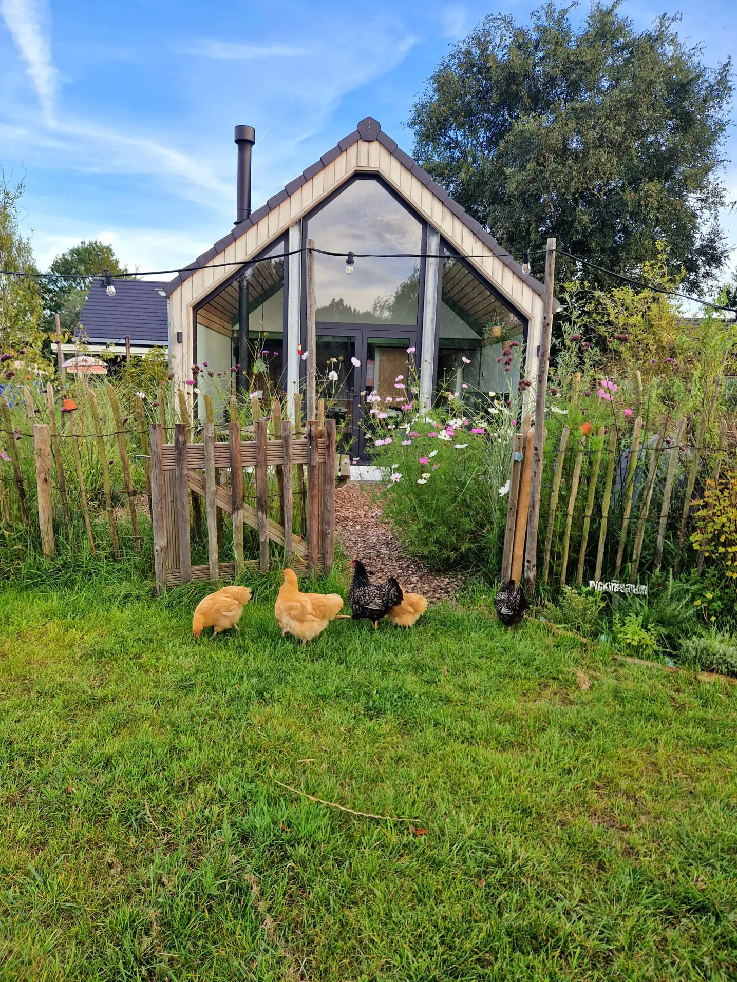 Aanzicht vanaf de tuin